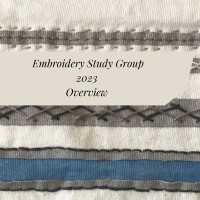Embroidery Study Group - Begins Jan 2023
